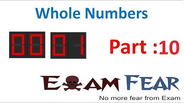 Maths Whole Numbers part 10 (Additive and multiplicative identity) CBSE Class 6 Mathematics VI