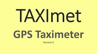 Taximet GPS Taximeter App v5.0 User Guide screenshot 2