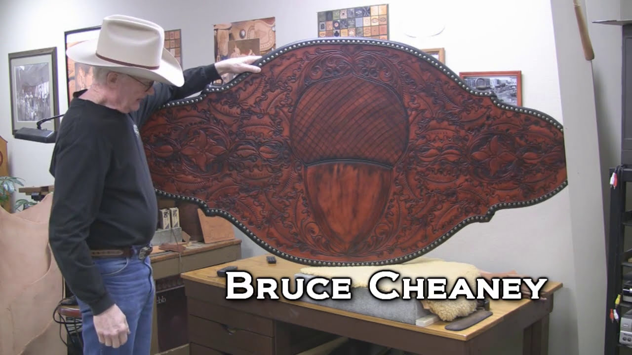 Leather Work Longhorn Skull Mount