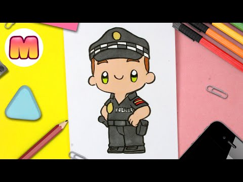 Video: Hur Man Ritar En Polis