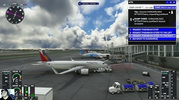 Philippine AirLines  AIRBUS  A320-NEO FLIGHT MANILA-AUCKLAND NZ @InFlightTutorial-ci6lg