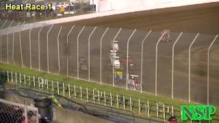 5-17-2014 USAC HPD Midgets Heat Race 1 Grays Harbor Raceway