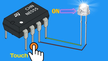 Electronic Project Using NE 555 ic