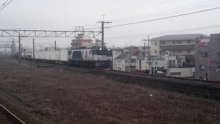 1094レ EF64ｰ1036牽引 吉川駅通過
