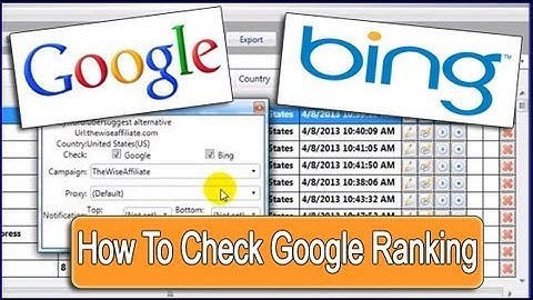 How To Check Google Ranking For Keywords And Site Phrases