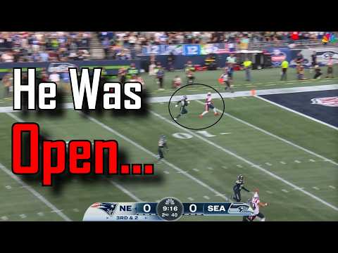 Drake Maye misses a wide open AJ Brown for a TD (But it worked out) | Seattle Seahawks Vs Patriots