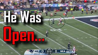 Drake Maye misses a wide open AJ Brown for a TD (But it worked out) | Seattle Seahawks Vs Patriots