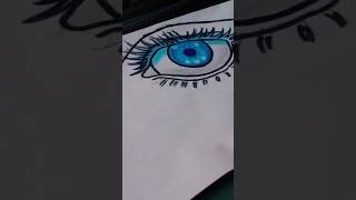 Drawing Gojo's SIX EYES 👁️ World's Rarest Eyes #jujutsukaisen #shorts #animeart