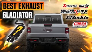 Jeep Gladiator Exhaust Sound  Review,Upgrade,Mods,Corsa,MBRP,Borla,Gibson,Flowmaster,Magnaflow +