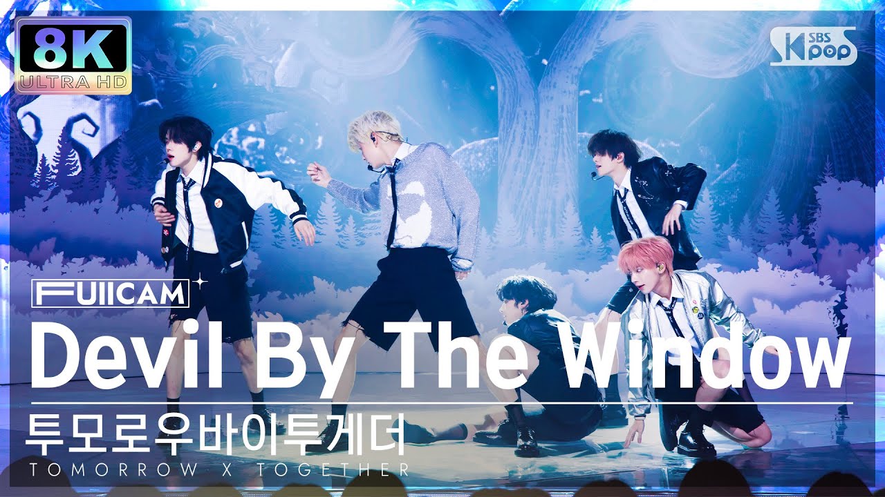 [SUPER ULTRA 8K] 투모로우바이투게더 'Devil By The Window' 풀캠 (TXT FullCam) @SBS Inkigayo 230129