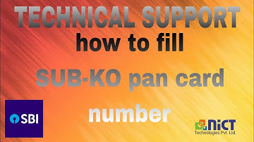 Sbi CSP New Update 2024 || Sub ko pan Number is Not available #sbicsp#sbi #sbiaadhaarupinewupdate