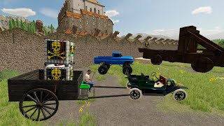 Finding an Abandoned Castle | Farming Simulator 22