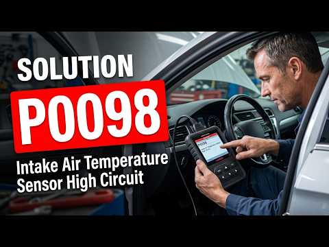 HOW TO FIX P0098 OBD II ERROR CODE - Intake Air Temperature Sensor High Circuit