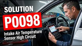 How To Fix P0098 Obd Ii Error Code  Intake Air Temperature Sensor High Circuit