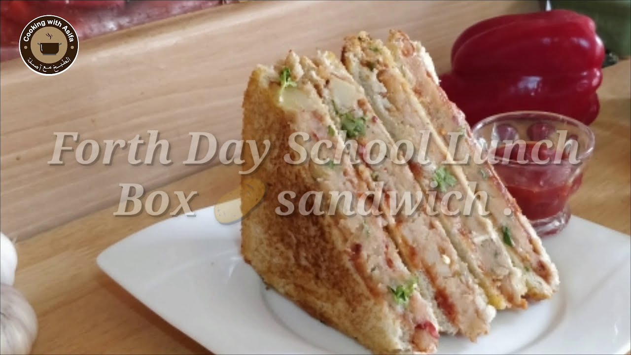 5 ways Sandwiches Recipe - Tiffin box recipes for kids@Cooking with Asifa