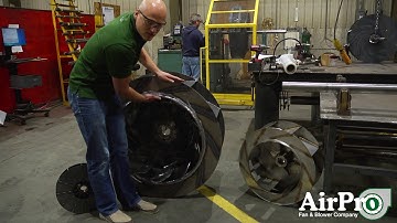 Backward Inclined Fan Wheel