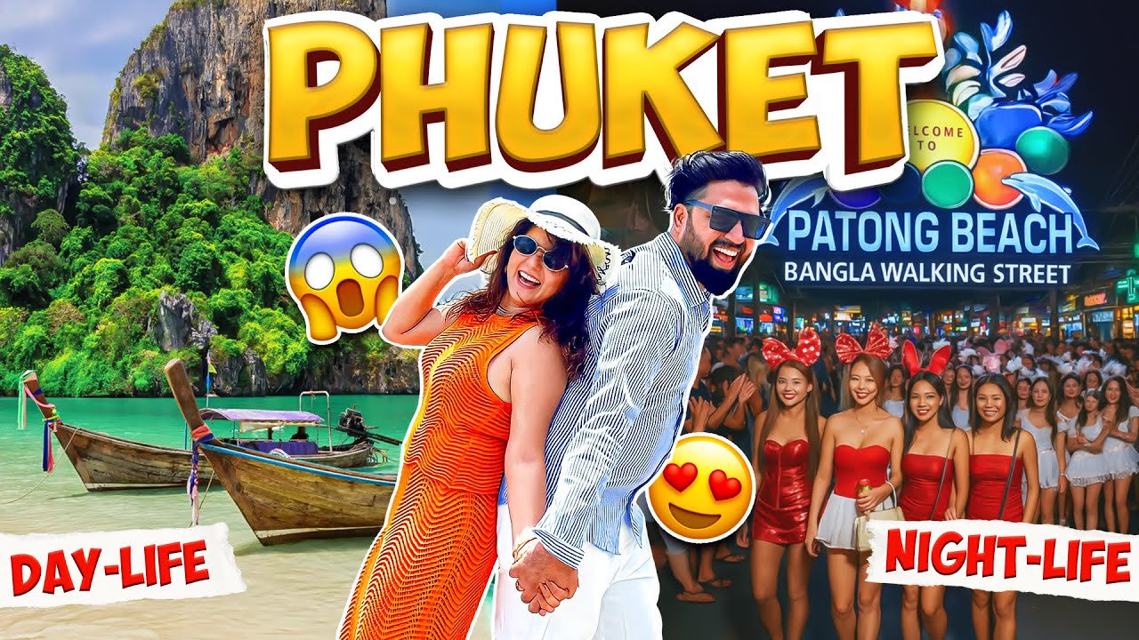 Phuket Vlog 2025: Bangla Street SHOCKED Us | Patong Nightlife -Thailand Vlog 2025 | Resty Neha Vlogs