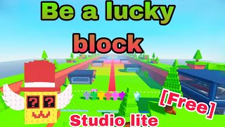 How to make be a lucky block in studio lite || #roblox  #studiolite  screenshot 5