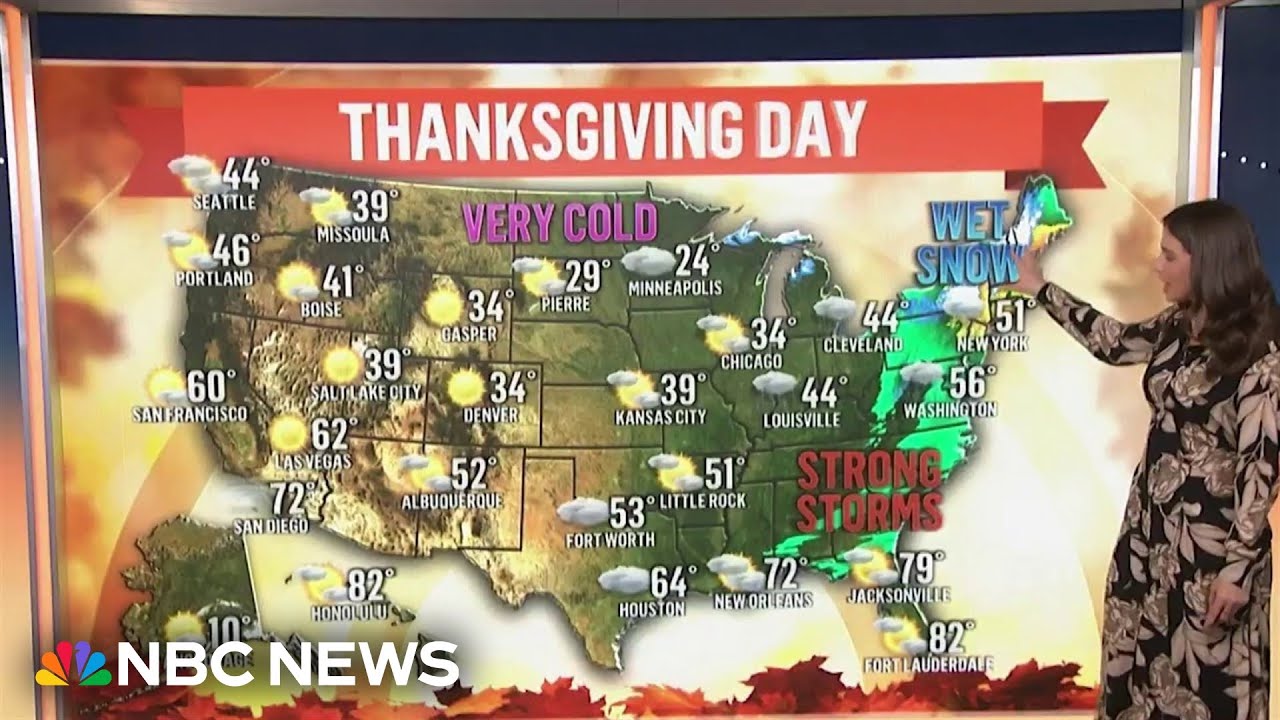 Rain and snow working across the Northeast threatens to make for a dismal start to Thanksgiving Rain and snow working across the Northeast threatens to make for a dismal start to Thanksgiving