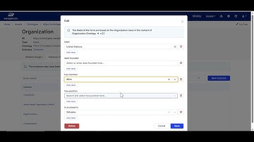 Chapter 5: Instance Data Management | Semantic Knowledge Modeling tutorial | metaphactory