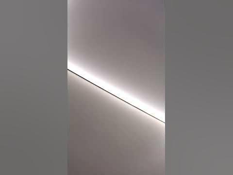 натяжной потолок светодиодная лента - YouTube