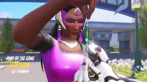 [Symmetra PTR] Shield damage multiplier abuse - No Limits - June 6, 2018