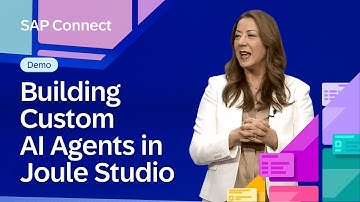 Demo: Building Custom AI Agents in Joule Studio | SAP Connect