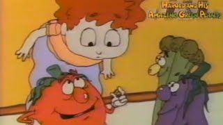 Harold And His Amazing Green Plants 1984 Disney Epcot Kurtz And Friends Animated Short Film Review