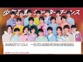 少年忍者 シャッターチャンス (演奏除去・アカペラVer) 歌詞・パート割