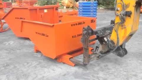 Self locking Tipping skip by DRE.ie