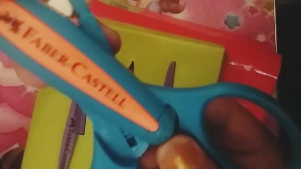 Unboxing my pattern scissor|Idea Cutie Crafts |