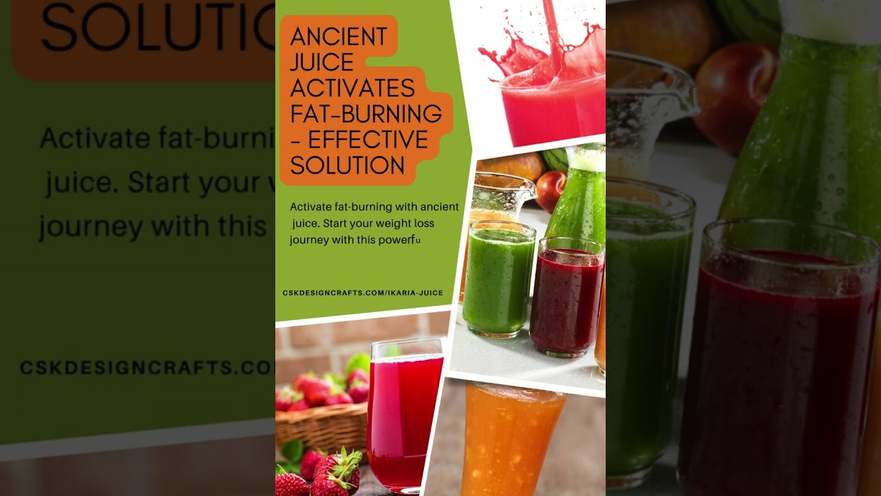 Ikaria Juice: The Fizzy Drink That Boosts Metabolism and Supports Weight Loss!