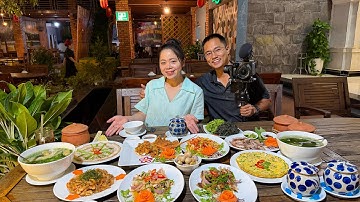Phạm Dũng Phan Diễm bắt đầu Hành trình Xuyên Việt ăn Cơm niêu toàn món ngon ở Tuy Hoà Phú Yên