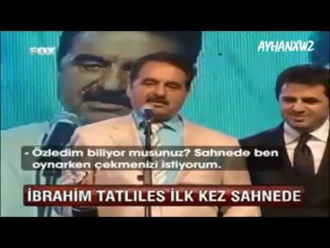 İBRAHİM TATLISES ILK KEZ SAHNEDE 20.04.2012