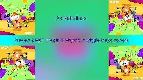 Preview 2 MCT 1 V2 in G Major 5 in Wiggle Major Powers
