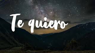 Video thumbnail of "Veinte Veinte - Te Quiero (Oficial Video Lyrics)"