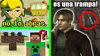 7 Videojuegos que te Castigan por Tener Curiosidad