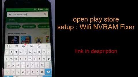 fix wifi nvram warning err 0x10 permanently