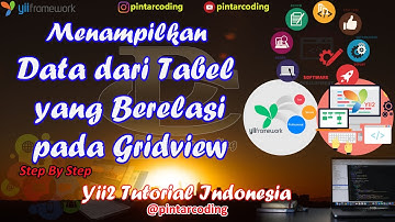 23. Cara Menampilkan Data dari Tabel Berelasi Pada Gridview - Yii2 Tutorial Indonesia