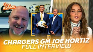 Chargers GM Joe Hortiz on RV Envy, Working with Jim & John Harbaugh, Wide Reciever Core & More