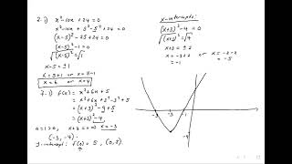 Completing the square properties and how to sketch the quadratic function