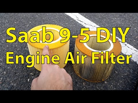 Saab 9-5 DIY: Changing the Engine Air Filter – Trionic Seven Quick Tip
