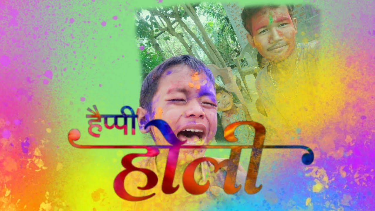 Happy Holi fds || BODO EDITOR 10K ||🎀🎀🎀💜