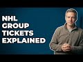 How Do NHL Group Tickets Work?