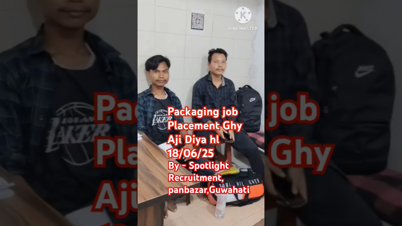 Spotlight Recruitment Job placement Guwahati #shorts #jobinassam #assam