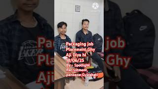 Spotlight Recruitment Job placement Guwahati #shorts #jobinassam #assam