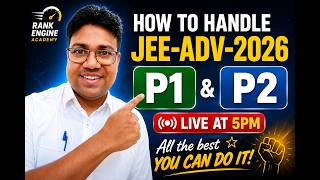 Celebrity How to Handle JEE Advanced 2026 | P1 & P2 Strategy | LIVE at 5PM | All The Best Students 🔥 Net Worth