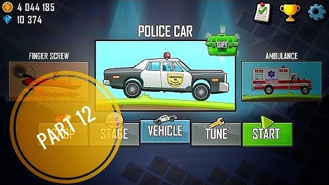 Hill Climb Racing | Gameplay Walkthrough part 12 - Police car | Hill Climb Racing Game |