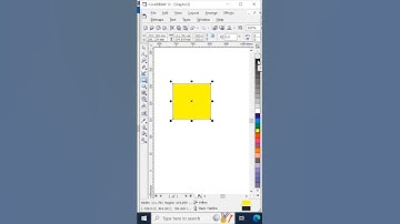 How To Use Extrude Tool in Corel Draw #shorts #coreldraw