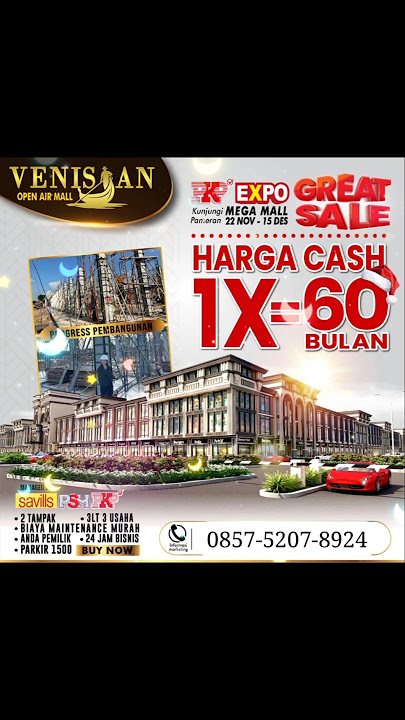 Pameran Expo MegaMall 22 November - 15 Desember#batam #property#batampunyacerita #perumahanbatam